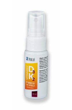 Strunecka Vitamin D3 1000 IE + K2 im Spray 30 ml 