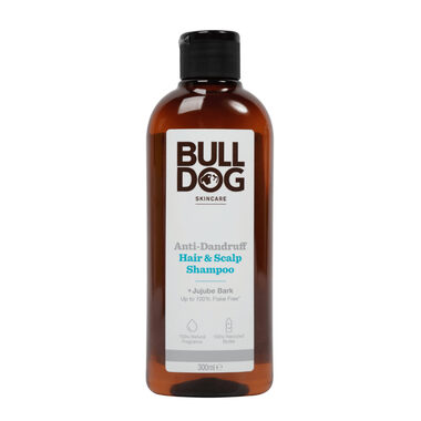 BULLDOG Anti-Schuppen Shampoo Jujube Bark 300ml / Shampoo für Männer gegen Schuppen