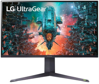 31,5" LG 32GQ950P-B schwarz / IPS / 3840 x 2160 / 16:9 / 1000:1 / 450cd-m2 / DP+HDMI / USB / VESA