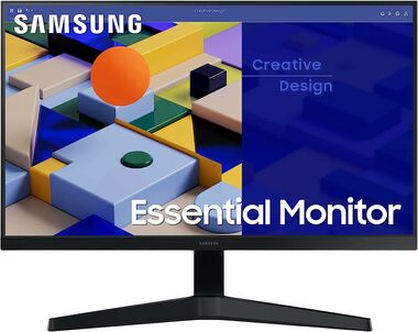 27" Samsung S31C (LS27C314EAUXEN) schwarz / IPS / 1920 x 1080 / 16:9 / 5ms / 1000:1 / 250cd / HDMI+VGA 