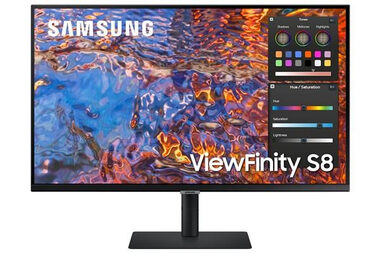 32" Samsung ViewFinity S80PB schwarz / IPS / 3840 x 2160 / 16:9 / 5 ms / 1000:1 / 350cd-m2 / HDMI + DP / VESA