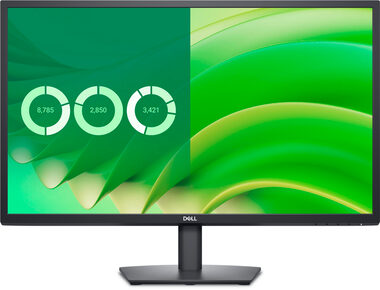 27" DELL E2725H schwarz / LED / 1920x1080 / 5ms / VA / 16:9 / 5ms / 3000:1 / 300cd-m2 / 1x DP + 1x VGA / VESA
