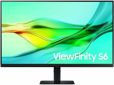 32" Samsung ViewFinity S6 (S60UD) schwarz / IPS / 2560×1440 / 16:9 / 5ms / 1000:1 / 350cd-m2 / HDMI + DP / VESA