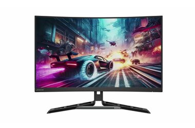 31,5" Lenovo Legion R32qc-30 / VA / 16:9 / 2560 x 1440 / 350cd-m2 / 3000:1 / 0,5ms / HDMI+DP / 2x 3W Lautsprecher / VESA