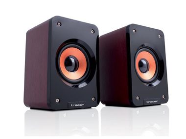 Tracer Orlando / Lautsprecher 2.0 / RMS 5W / Holz / USB / schwarz