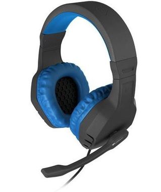 Natec Genesis Argon 200 schwarz-blau / Gaming-Headset mit Mikrofon / 2x Klinke