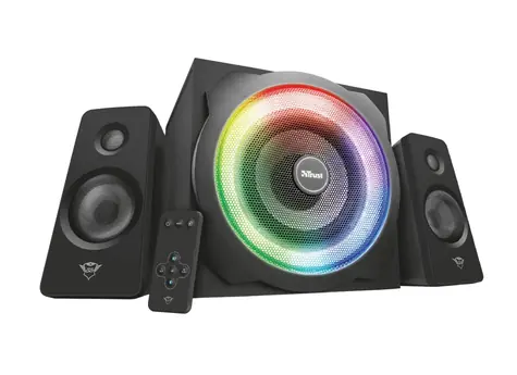 Trust GXT 629 Tytan 2.1 RGB-Lautsprecherset / Lautsprecher / 2.1 / 60 W RMS / RGB
