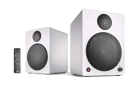 Wavemaster CUBE NEO weiß / Lautsprecher / 2.0 / Bluetooth / 3,5-mm-Klinke / RMS 50W / Fernbedienung