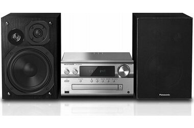 Panasonic SC-PMX94EG-S Silber / Mikro-Audiosystem / FM / BT / USB / AUX / DAB+