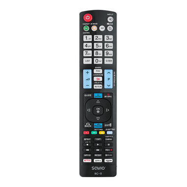 Savio RC-11 Universalfernbedienung für LG Fernseher
