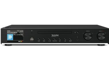 TechniSat DigitRadio 143 CD (V3) schwarz / Digitalradio / TFT-Display / DAB / FM / CD / Bluetooth 