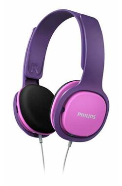 Philips SHK2000 rosa / Kopfhörer / 3,5-mm-Klinkenstecker