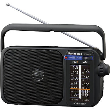 Panasonic RF2400DEGK Schwarz / Tragbares Radio / UKW