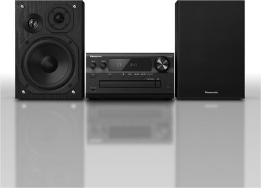Panasonic SC-PMX802E-K schwarz / Stereoempfänger / 120 W / UKW / DAB+ / Bluetooth / WLAN / CD / USB / 3,5 mm