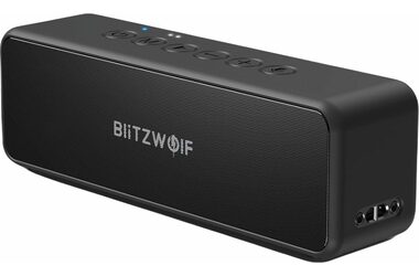 BlitzWolf BW-WA4 schwarz / Tragbarer Lautsprecher / 30 W / Bluetooth 5.0 / 4000 mAh