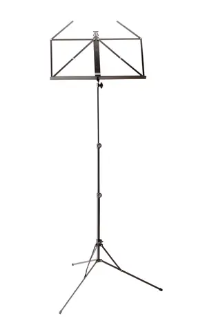 K&M 101 Notenständer schwarz / Höhe von 650 bis 1225 mm