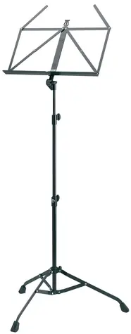 K&M 107 Notenständer schwarz / Höhe von 675 bis 1470 mm