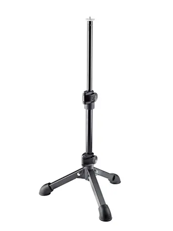 K&M 23150 Ständer für Tischmikrofon / Gewinde 1/4" / Höhe 230 - 400 mm