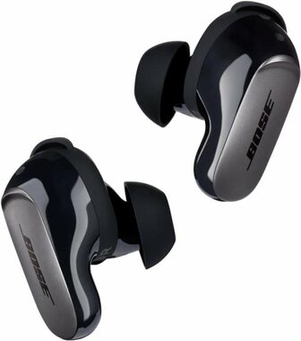 Bose QuietComfort Ultra Earbuds schwarz / Kabellose Kopfhörer mit Mikrofon / Blouetooth 5.3 / IPX4 / bis zu 24 Stunden 
