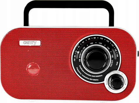 Camry CR 1140R Rot / Tragbares Radio / UKW