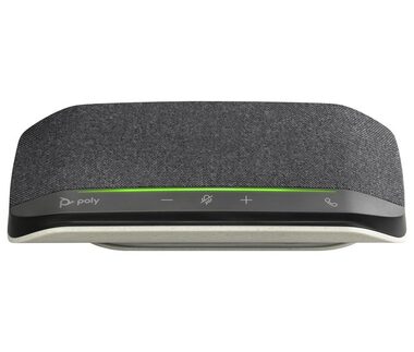 Poly Sync 10 schwarz / Konferenzlautsprecher / USB-A/C