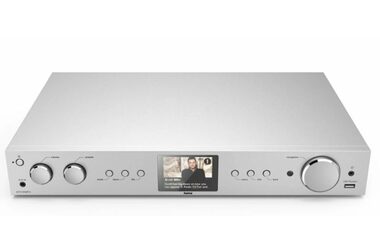 HAMA DIT2105SBTX Silber / Digital- und Internetradio / UKW / DAB+ / WLAN / BT / USB / 3,5mm / SPDIF / Cinch
