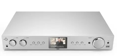 HAMA DIT2105SBTX Silber / Digital- und Internetradio / UKW / DAB+ / WLAN / BT / USB / 3,5mm / SPDIF / Cinch