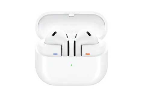 Samsung Galaxy Buds 3 Weiß / Kabellose Kopfhörer mit Mikrofon / ANC / Bluetooth / bis zu 30 Stunden