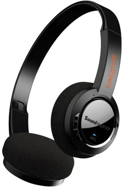Creative SoundBlaster Jam V2 Schwarz / Kabellose Kopfhörer mit Mikrofon / Bluetooth 5.0