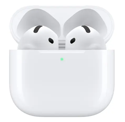 Apple AirPods 4 mit aktiver Geräuschunterdrückung weiß (2024) / kabellose Kopfhörer / ANC / Bluetooth / Akkulaufzeit bis zu 30 Stunden