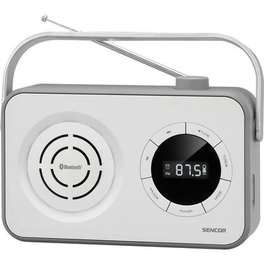 Sencor SRD 3200W weiß / Radioempfänger / FM / BT