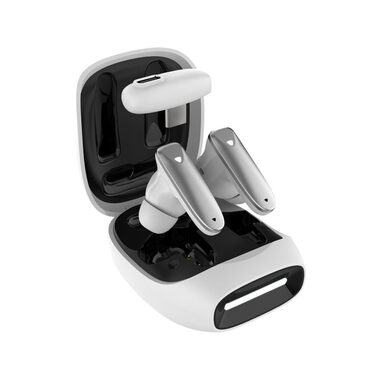 FIXED Kabellose Gaming-TWS-Kopfhörer Game Pods mit Funkfrequenzverbindung weiß