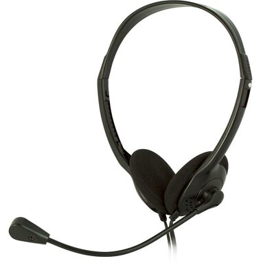 Sencor SEP 252 schwarz / Kopfhörer mit Mikrofon / 3,5-mm-Klinke / 1,2 m 