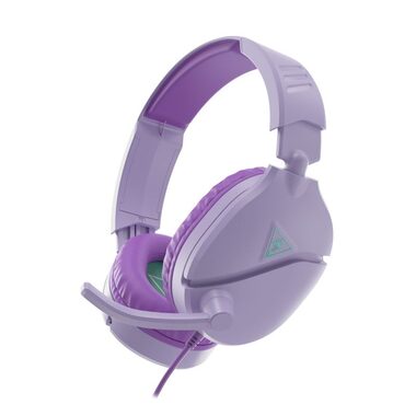 Turtle Beach RECON 70 lavendel / Gaming-Kopfhörer / Lautstärkeregler / Mikrofon / 3,5-mm-Klinke