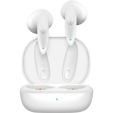 Sencor SEP 530BT weiß / Kabellose Kopfhörer / Mikrofon / Bluetooth 5.0 / Ladeetui 