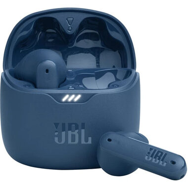 JBL Tune Flex blau / Kabellose Kopfhörer / Mikrofon / BT 5.2 / IPX4