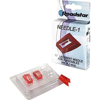 ROADSTAR NEEDLE-1 / Plattenspielernadel / 3 Stk 