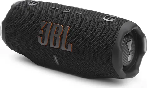 JBL Charge 6 schwarz / Bluetooth-Lautsprecher / 24 Stunden Akkulaufzeit / IP68 / Bluetooth / 4722 mAh