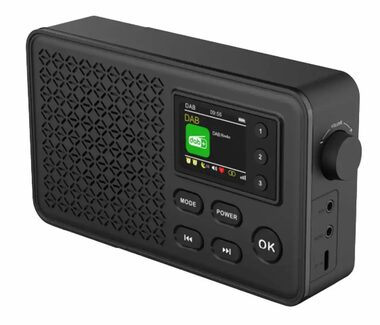 Denver DAB-57 schwarz / Radio / FM / DAB+ / BT / AUX