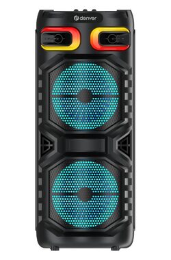 Denver BPS-355 schwarz / Bluetooth Partylautsprecher / USB / MicroSD / 160 W