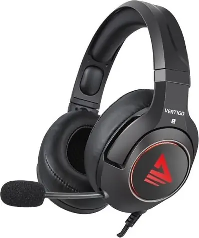 Ausgepackt - Savio Savio VERTIGO schwarz / Gaming-Headset mit Mikrofon / 7.1 / 3,5mm Klinke / 2,2 m / ausgepackt