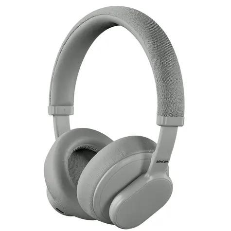 Sencor SEP 720BT GY grau / Kabellose Kopfhörer / Bluetooth 5.3 / 500mAh / USB-C