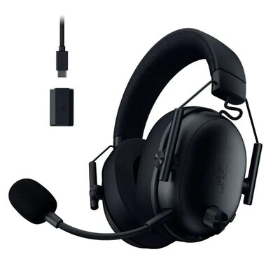 Razer BlackShark V3 Black Wireless Esports schwarz / Gaming-Headset mit Mikrofon / 2,4 GHz / Bluetooth / USB-A