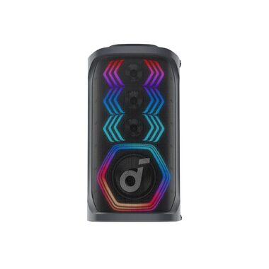 Anker Soundcore Rave 3S schwarz / Tragbarer Lautsprecher / 200W / BT 5.3 / USB-C / IPX4