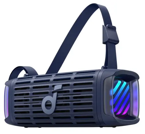 Anker Soundcore Boom 3i Blau / Tragbarer Lautsprecher / 50W / BT 5.3 / IP68