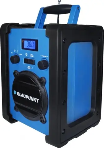 Blaupunkt PP30BT blau / tragbares langlebiges Radio / 5W / Bluetooth / Akkulaufzeit bis zu 10 Stunden
