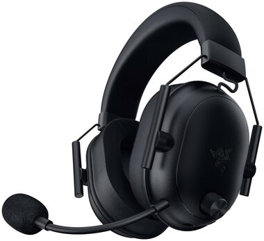 Ausgepackt - Razer BlackShark V2 HyperSpeed Schwarz / Kabellose Kopfhörer / Mikrofon / 2,4 GHz / BT / USB / Ausgepackt