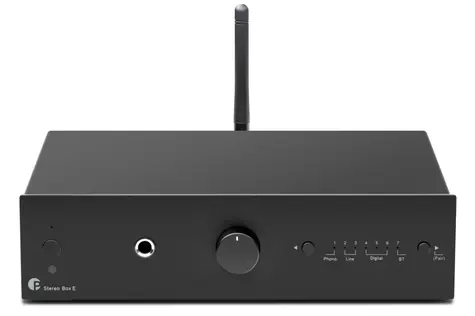 Pro-Ject STEREO BOX E schwarz / Minimalistischer Vollverstärker 