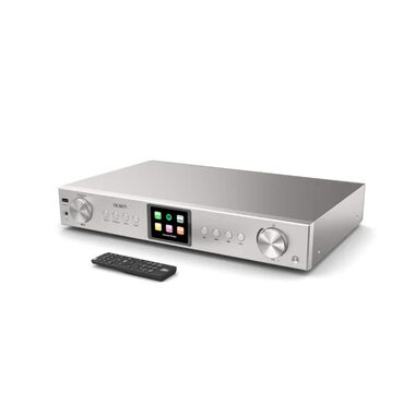 Majority Fitzwilliam 2 silber / Digitaltuner DVB-T2 / DAB+ / Bluetooth / USB / UKW / Internet