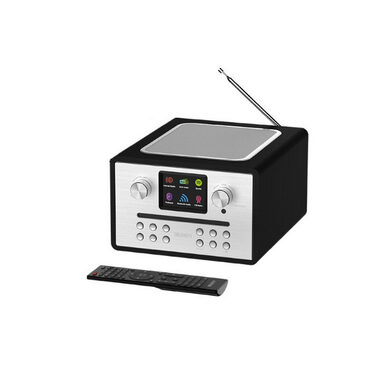 Majority Homerton 2 schwarz / Internetradio / DAB+ / UKW / Internet